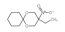 1,5-Dioxaspiro[5.5]undecane, 3-ethyl-3-nitro- Structure