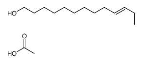 acetic acid,tridec-10-en-1-ol结构式