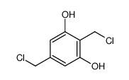 2,5-bis(chloromethyl)benzene-1,3-diol Structure