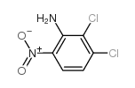 2,3-二氯-6-硝基苯胺结构式