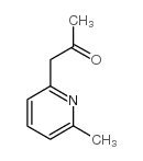 1-(6-甲基吡啶-2-基)丙酮结构式