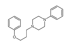 1-Phenoxy-3-(4-phenylpiperazino)propane结构式
