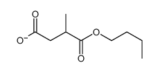 4-butoxy-3-methyl-4-oxobutanoate Structure