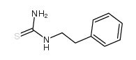2-phenylethylthiourea Structure