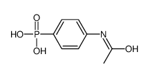 (4-acetamidophenyl)phosphonic acid Structure