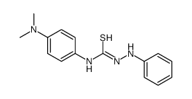 1-anilino-3-[4-(dimethylamino)phenyl]thiourea Structure