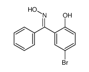 2'-hydroxy-5'-bromobenzophenone oxime Structure