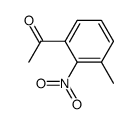 1-(3-methyl-2-nitro-phenyl)-ethanone Structure