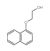 2-(1-萘氧基)乙醇结构式