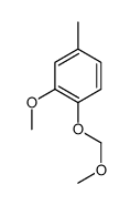 2-methoxy-1-(methoxymethoxy)-4-methylbenzene结构式