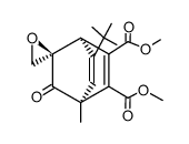 dimethyl 1'-methyl-8'-tert-butyl-2'-oxospiro(oxirane-2,3'-bicyclo[2,2,2]octa[5,7]diene)-5',6'-dicarboxylate结构式