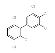 2,3,3',4',5',6-Hexachlorobiphenyl Structure