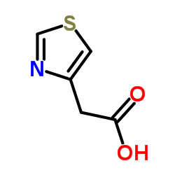 1,3-Thiazol-4-ylacetic acid Structure