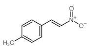 Benzene,1-methyl-4-(2-nitroethenyl)- structure