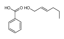 benzoic acid,hex-2-en-1-ol Structure
