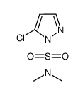 3-chloro-N,N-dimethyl-1H-pyrazole-1-sulfonamide Structure