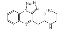 N-(2-hydroxyethyl)-2-(tetrazolo[1,5-a]quinoxalin-4-yl)acetamide结构式