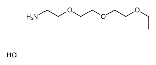 2-[2-(2-ethoxyethoxy)ethoxy]ethanamine,hydrochloride Structure