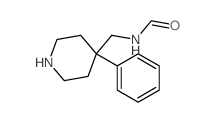 Formamide,N-[(4-phenyl-4-piperidinyl)methyl]- Structure