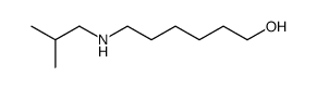 isobutyl-(6-hydroxy-hexyl)-amine结构式