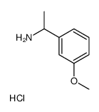 1-(3-甲氧基苯基)乙胺盐酸盐结构式