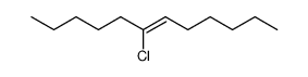 6-chloro-6-dodecene Structure