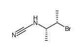 (threo-2-bromo-1-methylpropyl)cyanamide结构式