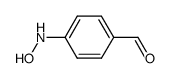 4-hydroxyamino-benzaldehyde结构式