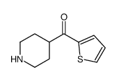 4-哌啶(2-噻吩)甲酮结构式