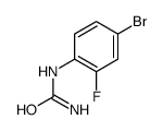 (4-bromo-2-fluorophenyl)urea Structure