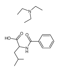 BzLeu, triethylammonium salt Structure