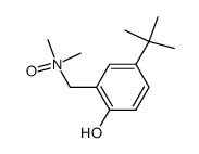 N,N-dimethyl-(5-tert-butyl-2-hydroxybenzyl)amine N-oxide Structure