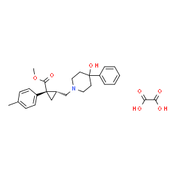 (±)-PPCC oxalate结构式