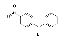 1-[bromo(phenyl)methyl]-4-nitrobenzene结构式