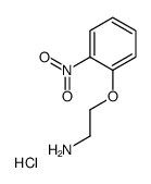 2-(2-硝基苯氧基)乙胺盐酸盐结构式