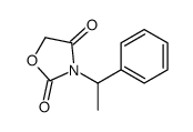 3-(1-phenylethyl)-1,3-oxazolidine-2,4-dione结构式