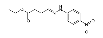 4-(4-nitro-phenylhydrazono)-butyric acid ethyl ester结构式