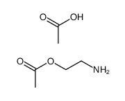 acetic acid-(2-amino-ethyl ester), acetate Structure