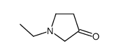 1-乙基吡咯烷-3-酮结构式