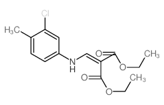 2-((3-氯-4-甲基苯基氨基)亚甲基)丙二酸二乙酯图片