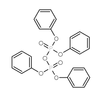 diphenoxyphosphoryl diphenyl phosphate Structure