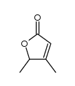 4,5-dimethyl-2(5H)-furanone Structure