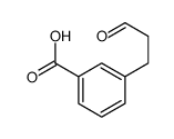 3-(3-氧代丙基)-苯甲酸结构式