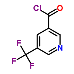 5-(Trifluoromethyl)nicotinoyl chloride Structure