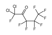 1,1-dichloro-1,3,3,4,4,5,5,5-octafluoropentan-2-one结构式