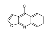 4-chlorofuro[2,3-b]quinoline结构式