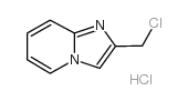 2-(氯甲基)-咪唑并[1,2-a]吡啶盐酸盐结构式