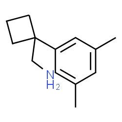 (1-(3,5-二甲基苯基)环丁基)甲胺盐酸盐结构式