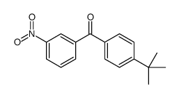 (4-tert-butylphenyl)-(3-nitrophenyl)methanone Structure