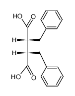meso-1,2-bisbenzylethane-1,2-dicarboxylic acid Structure